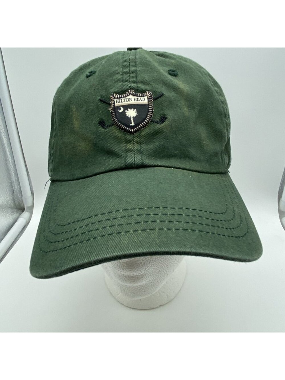 Hilton Head Island Shipyard Golf Hat Ahead Classic Cut Strapback Cap